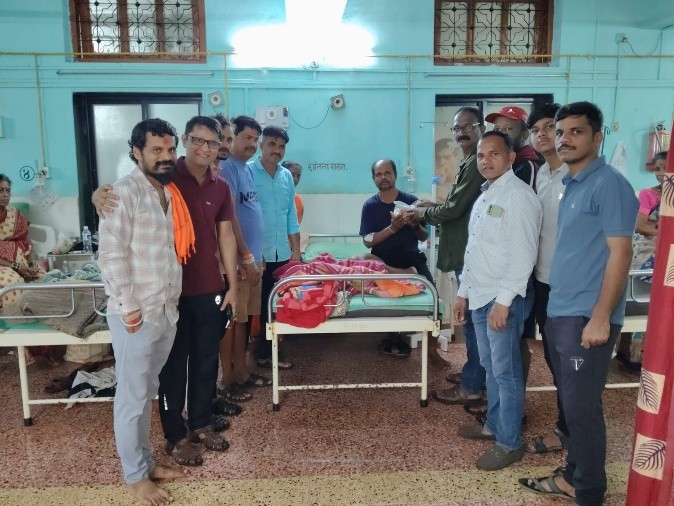 पितळवाडी आरोग्य केंद्र स्वच्छता